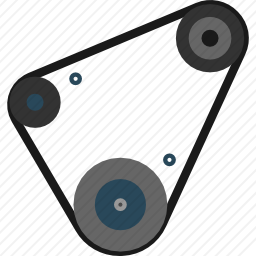 发动机皮带图标