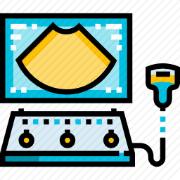 超声波检查图标