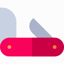 折叠式小刀图标