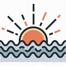 日出图标