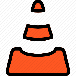 <em>VLC</em>播放器图标