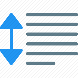 行距图标