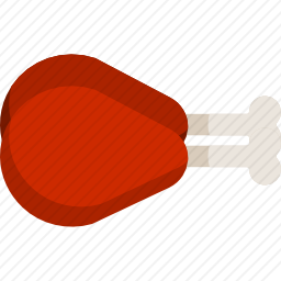 鸡腿图标