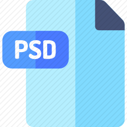 PSD图标