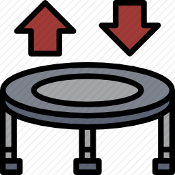 蹦床图标
