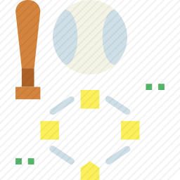 棒球场图标