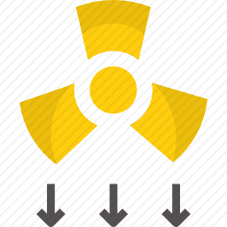 辐射图标