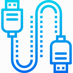 USB数据线图标