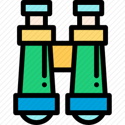 双筒望远镜图标