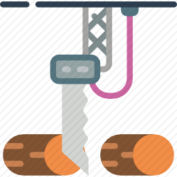 木材切削加工图标