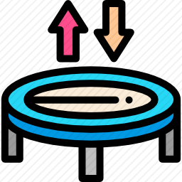 蹦床图标