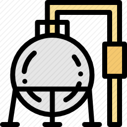 天然气储存图标