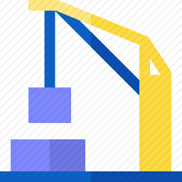 港口起重机图标