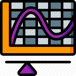 曲线图标