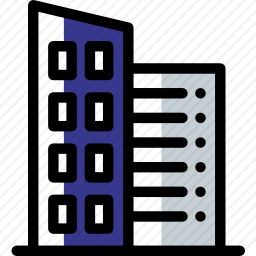 办公大楼图标
