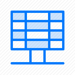 太阳能电池板图标