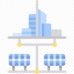太阳能电池板图标