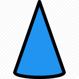 <em>圆锥</em>图标