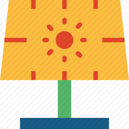 太阳能电池板图标