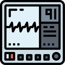 多功能心电监护仪图标