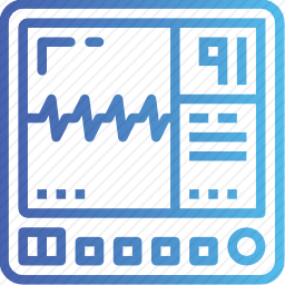 多功能心电监护仪图标