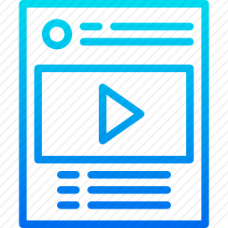 视频播放器图标