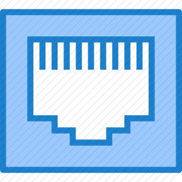 RJ45接口图标