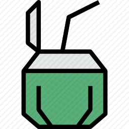 椰子饮料图标