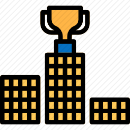 领奖台图标