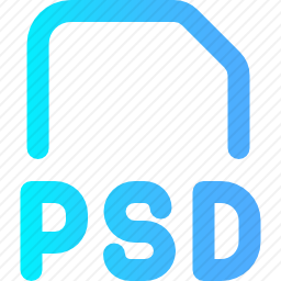 PSD图标