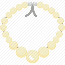 <em>珍珠项链</em>图标