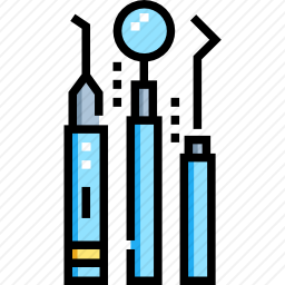牙科医疗器械图标
