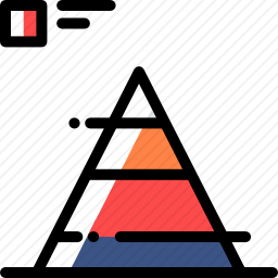 金字塔图标