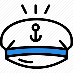船长帽子图标