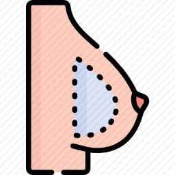 隆胸图标