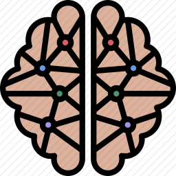人类的大脑图标