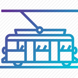 有轨电车图标