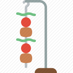 烤肉串图标