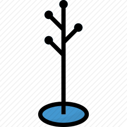 衣帽架图标