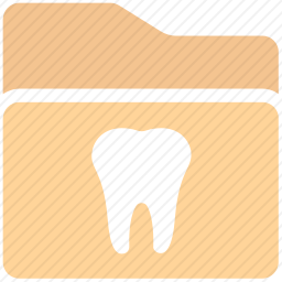 牙齿文件图标