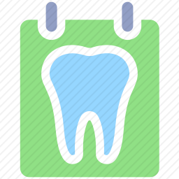 牙齿信息图标