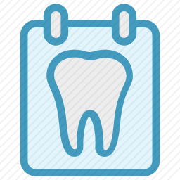 牙齿信息图标
