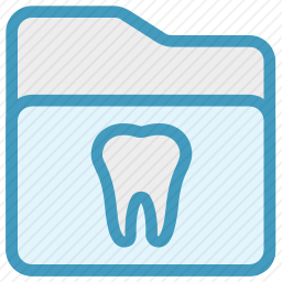 牙齿文件图标
