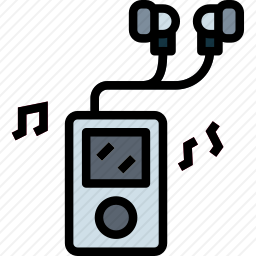 MP3播放器图标