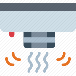 烟雾探测器图标