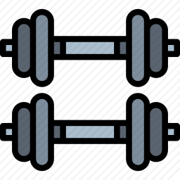 哑铃图标