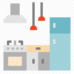 厨房装修设计图标