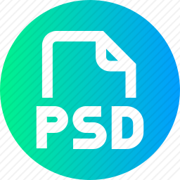 PSD图标