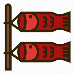 鲤鱼旗图标
