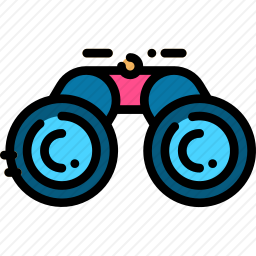 双筒望远镜图标